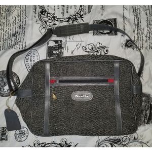 Oscar de la Renta | Vintage Tweed Travel Bag